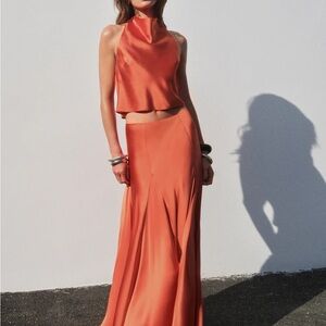 Reformation Sera Silk Two Piece